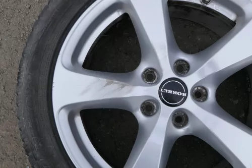 Audi A4 8K B8 Alufelgen Felgen Reifen 225/50 R17 98V M&S Borbet KBA 46717 (130404)