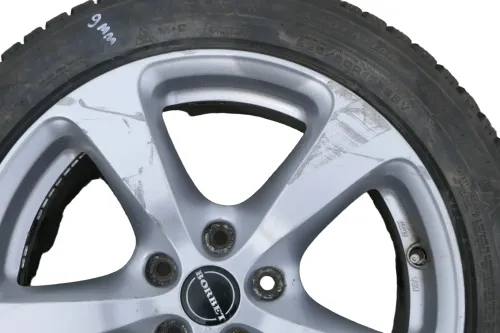 Audi A4 8K B8 Alufelgen Felgen Reifen 225/50 R17 98V M&S Borbet KBA 46717 (130404)