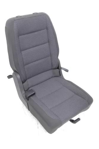 VW Touran Sitz hinten links (hintern Fahrersitz) Rücksitz anthrazit Isofix (130530)