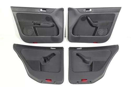 VW Golf Plus 5M 4x Türverkleidung Verkleidung Tür vorn hinten links anthrazit öö