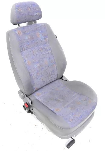Seat Arosa 6H VW Lupo Sitz vorne links Fahrersitz Höhenverstellung grau 