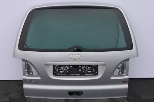 Ford Galaxy Facelft Heckklappe Scheibe  Klappe hinten Bj. 2005 silber grau LA7W (130831)