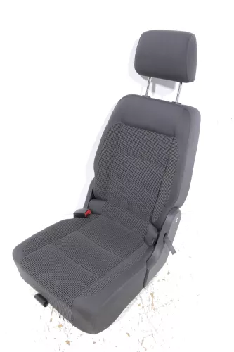 VW Touran Sitz hinten links anthrazit (hinterm Fahrersitz) Rücksitz Isofix 