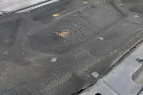 VW Caddy Polo Kombi Dämpfung Motorhaube Dämmung Motorhaubendämmung TDI Dämmmatte (140326)