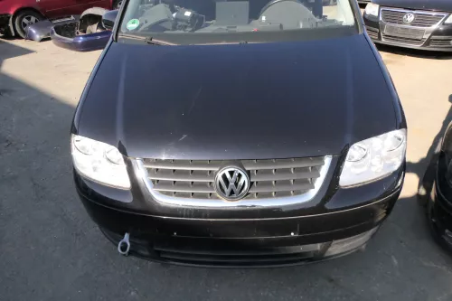 VW Touran 1T Caddy 2K Motorhaube Klappe Frontklappe schwarz LC9X deep 