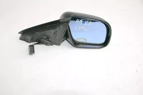 Audi A6 4B Spiegel Außenspiegel rechts elektrisch schwarz LZ9W mit GLAS (140476)