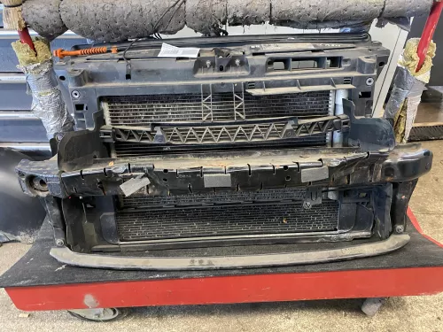 VW Polo 6R Schloßträger Halter Kühler Klima Kondensator 6R0805588T 6R0121253A (140493)