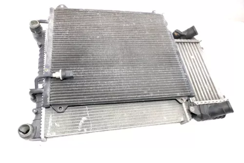 Audi A2 8Z Kühler TDI Ladeluftkühler Wasserkühler Kondensator Klima AMF ATL BAD (140533)