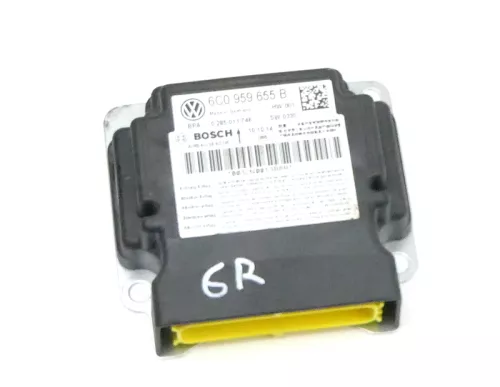 VW Polo 6R 6C Steuergerät Airbag Airbagsteuergerät 6C0959655B 6C0959655F