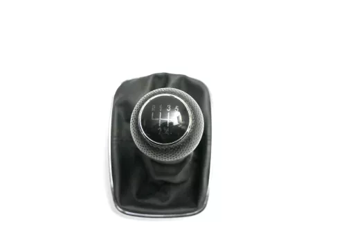 VW Golf 4 Bora Schaltknauf Schaltsack Schaltknüppel schwarz 1J0711113BB TDI 5-Ga (140809)