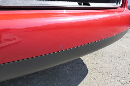 VW Touran 1T Stoßstange hinten Heckstoßstange Stoßfänger rot LY3D Tornado (140881)