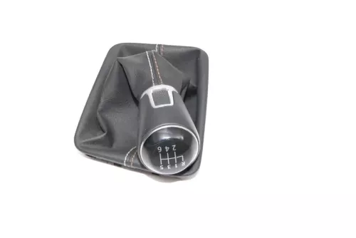 VW Golf 7 Schaltknauf Schaltsack Schaltung Schaltknüppel original 6-Gang Leder
