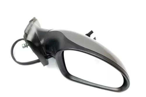 Seat Ibiza 6L mechanischer mechan manuell Spiegel Außenspiegel rechts grau LS7U