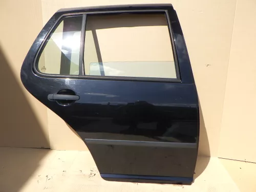 VW Golf 4 Limousine Tür hinten rechts schwarz L041 black uni (KEINkombi) (141095)