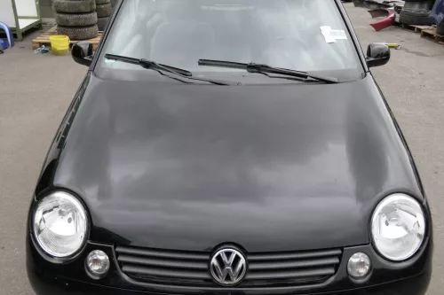 VW Lupo Motorhaube Klappe Frontklappe Haube vorne schwarz L041 uni (141203)