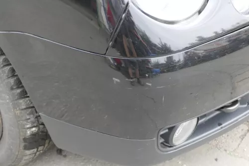 VW Lupo Stoßstange vorne Frontstoßstange Stoßfänger schwarz L041 (141204)