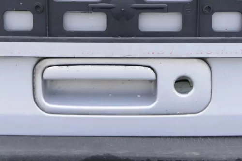 VW Polo 6N Heckklappe Klappe hinten Kofferraumklappe mit Scheibe silber LB7Z (141599)