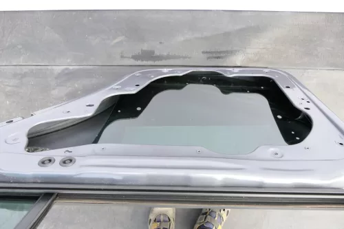 VW Touran 1T 1T3 Tür hinten rechts grau LD7X Platinum grey (141618)