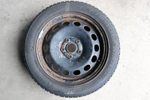 VW Passat 3C Golf Reifen Winterrreifen M&S 205/55 R16 91H Felgen ca. 7mm (141786)
