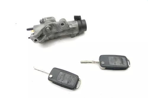 VW Passat 3BG Zündschloß 2x Schlüssel Schloß Zündung Funkschlüssel Funk (141902)