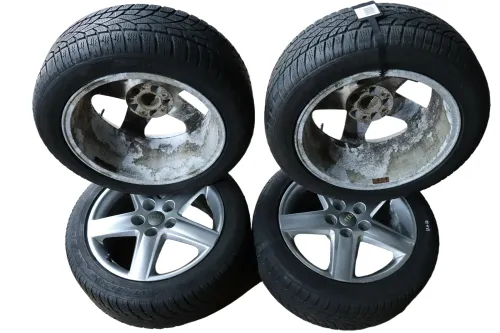 Audi A6 4F Alufelgen Winterreifen Reifen Felgen 225/50 R17 98H 4F0601025AF 3-5mm (142050)