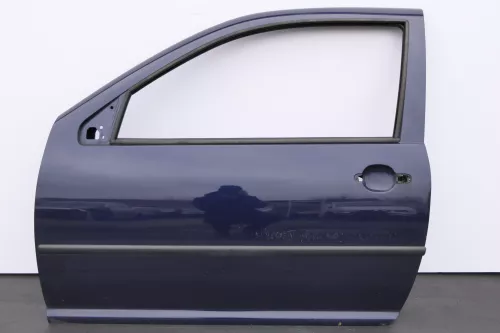 VW Golf 4 Tür vorne links Fahrertür 2/3-Türer blau LB5N (142313)