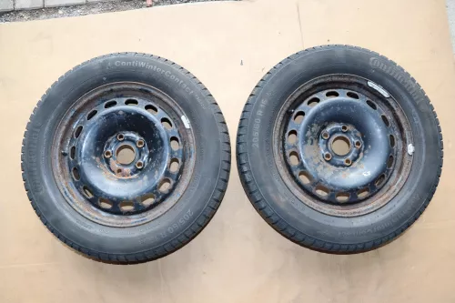 2x VW Sharan 7M Alhambra Winterreifen M&S Reifen Felgen 205/60R16 96H 6-7mm