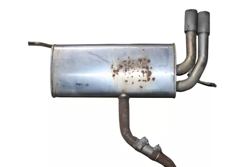 Seat Leon 1P 5P Auspuff Endschalldämpfer hinten 1,4 TSI CAXA Mittelschalldämpfer (142534)