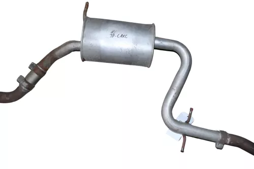 Seat Leon 1P 5P Auspuff Endschalldämpfer hinten 1,4 TSI CAXA Mittelschalldämpfer (142534)