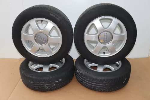 Audi A3 8L Alufelgen Reifen Felgen 195/65 R15 Sommerreifen M+S 8L060125F   3-4mm (142562)