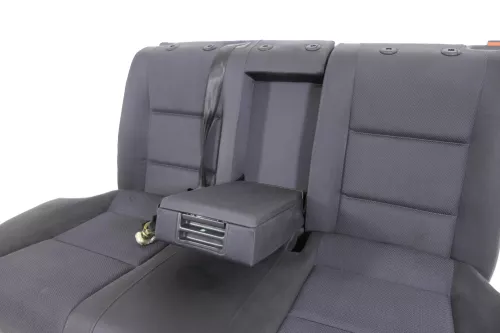 Audi A4 B6 B7 8E Sitz Rückbank Rücksitzbank hinten 3-Punkt-Gurt Armlehne (142638)