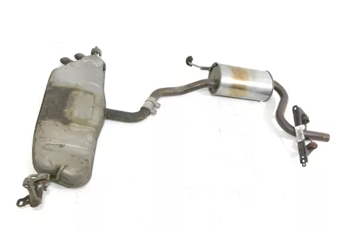 VW Touran Auspuff Endschalldämpfer hinten 1,6 FSI Motor BAG BLP BLF Mittelschall