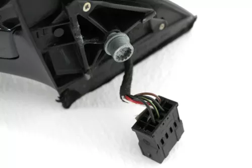 Audi A4 B5 Spiegel Außenspiegel links schwarz automatisch abblendbar Facelift (143112)