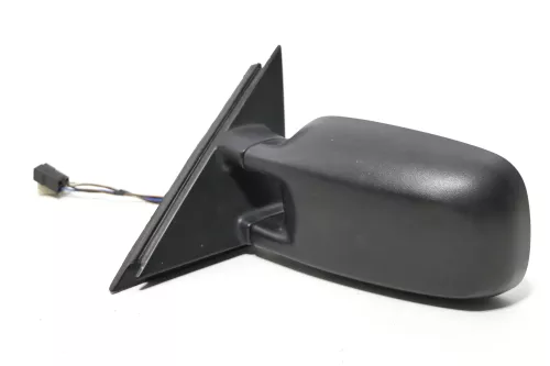 VW Passat 3A 35i elektrischer Spiegel Außenspiegel links mit Glas schwarz matt (143183)