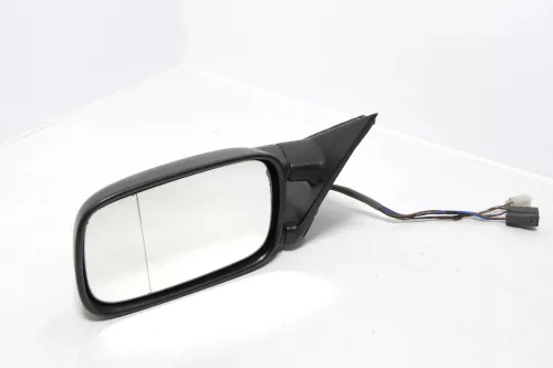 VW Passat 3A 35i elektrischer Spiegel Außenspiegel links mit Glas schwarz matt
