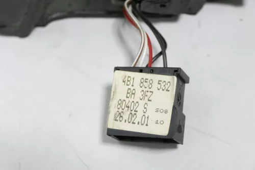 Audi A6 4B Spiegel Außenspiegel rechts elektrisch schwarz LZ9W mit GLAS ebonysch (143193)