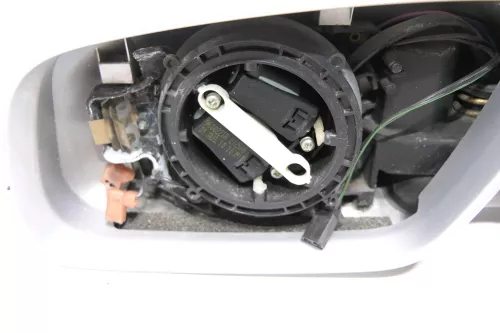 Audi A6 4B Spiegel Außenspiegel links silber LY7W elekt anklappbar (143194)