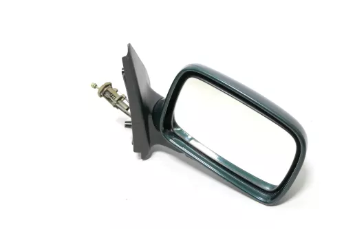 VW Polo Kombi 6K mechanisch Spiegel vorne rechts Außenspiegel grün bisBj.1999