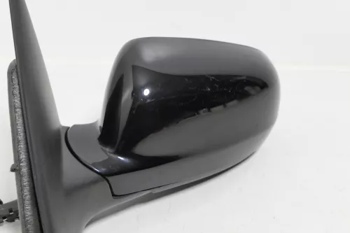 VW Lupo Arosa manueller Spiegel Außenspiegel links schwarz L041 uni mechanischer (143224)