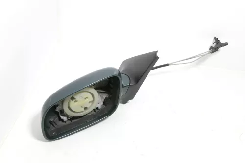 VW Golf 4 Bora manueller Spiegel vorne links Außenspiegel grün LC6M