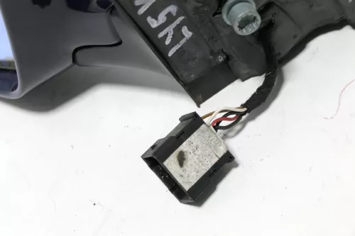 Audi A4 B5 Spiegel Außenspiegel links elektrisch blau LY5K Glas (143292)
