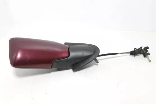 VW Golf 3 Vento elektrischer Spiegel Außenspiegel rechts mit Glas rot LC3C (143306)