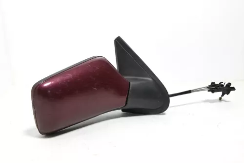 VW Golf 3 Vento elektrischer Spiegel Außenspiegel rechts mit Glas rot LC3C
