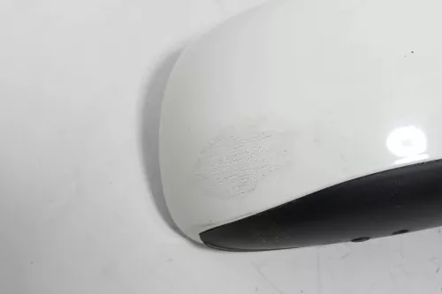 VW Polo Kombi mechanischer Spiegel vorne rechts Außenspiegel weiß LB9A abBj.1999 (143324)
