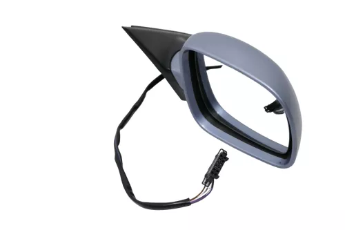 VW Passat 3B 3BG elektrischer Spiegel Außenspiegel rechts Glas blau LL5Y