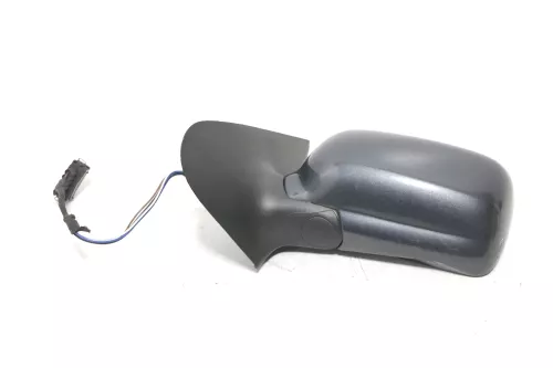 VW Polo Kombi elektrisch Spiegel vorne links Außenspiegel grau LS7P bisBj1999 (143381)