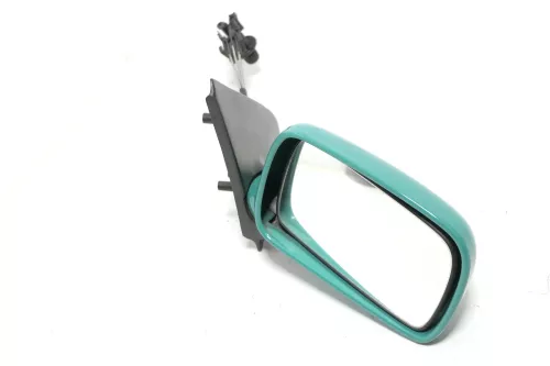 VW Polo 6N manueller manuell Spiegel Außenspiegel rechts mit Glas grün LD6D