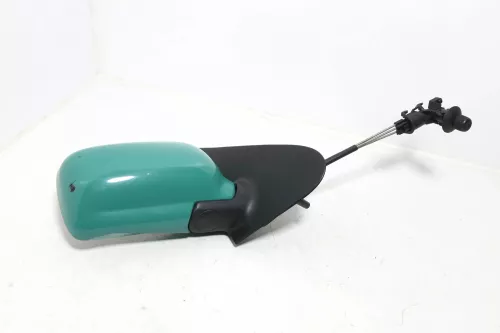 VW Polo 6N manueller manuell Spiegel Außenspiegel rechts mit Glas grün LD6D (143384)