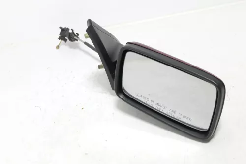 VW Golf 3 Vento manueller Spiegel Außenspiegel rechts mit Glas rot braun