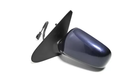 VW Polo 6N elektrischer Spiegel Außenspiegel links außen mit Glas blau LN5y wind